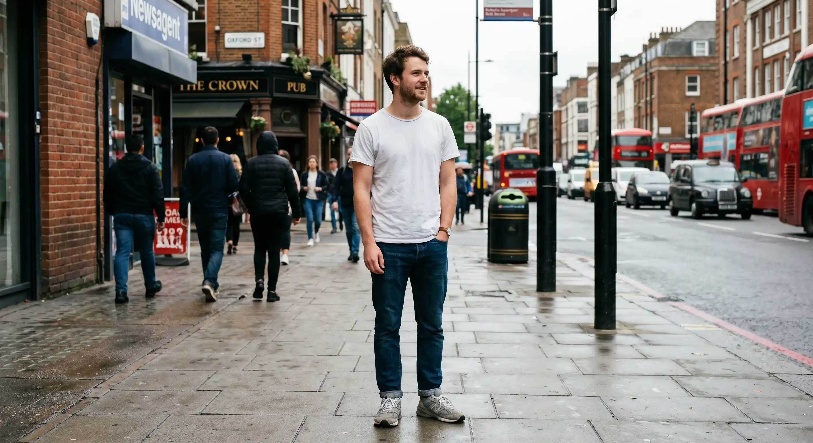 Before: casual street outfit — GrokImage.ai